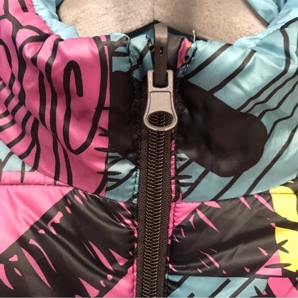 Disney Reversable Sally Nightmare Before Christmas Puffer Jacket, Size Large - Picture 4 of 14